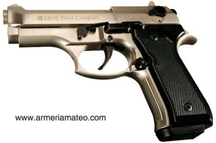 Pistola Detonadora EKOL FIRAT COMPACT SATIN 9 mm