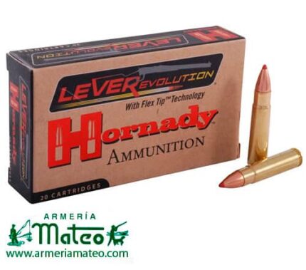MUNICION HORNADY LEVER REVOLUTION FTX 44 REM MAG 225 GR