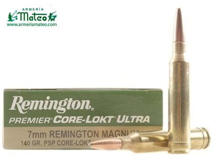 MUNICION REMINGTON CORE LOCK ULTRA SPS 7MM RM 140 GR