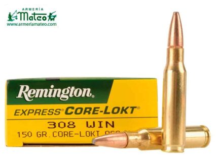 MUNICION REMINGTON CORE LOCK SPS 308 150 GRS