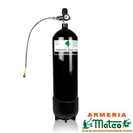 BOTELLA 12 LITROS PCP 300 BARES. KIT COMPLETO