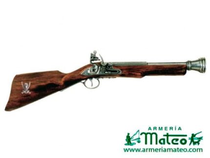 TRABUCO PIRATA SIGLO XVIII PLATA VIEJA