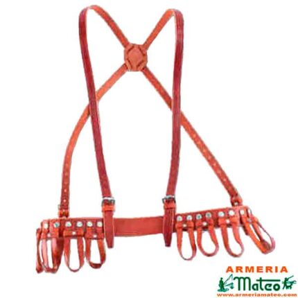 PORTACAZA PIEL CON TIRANTES HN66